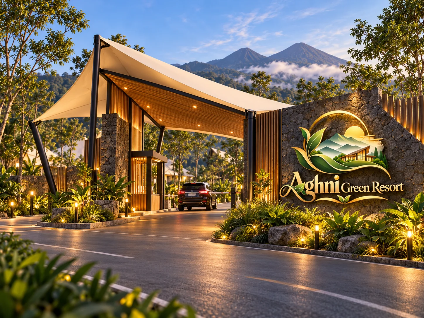 Visualisasi gerbang kedatangan AGHNI